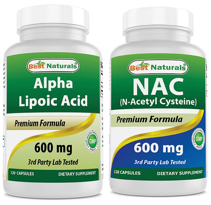 ベストナチュラルアルファリポ酸600mg&NAC 600mg