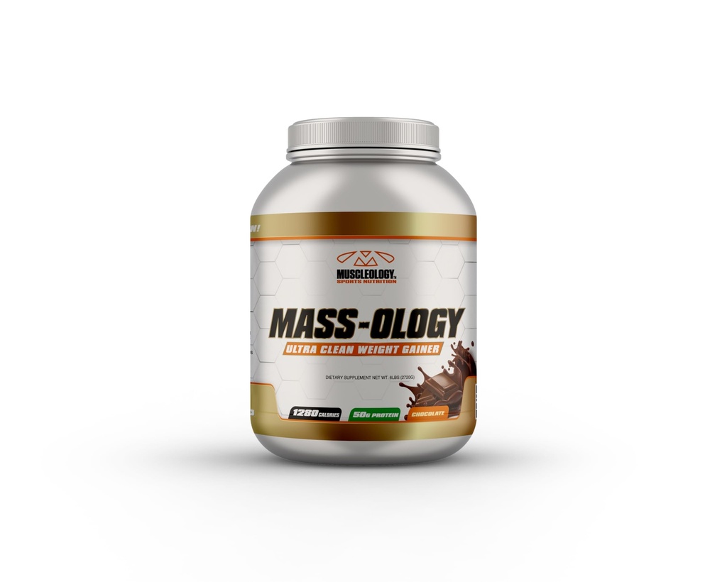 MUSCLEOLOGY 体重計 | 乳たんぱくパウダー | 男性と女性のための筋肉ビルダー | チョコレート 6ポンド