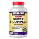 Kirkland Signature Super B-コンプレックス、500錠(4パック)