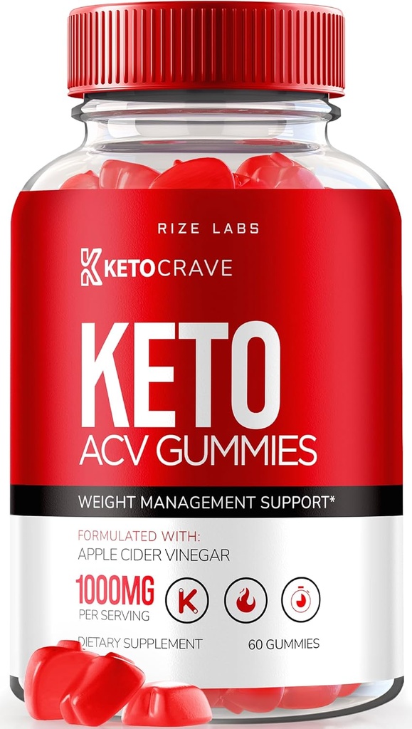 高度な減量のためのラボKeto Crave Keto ACVグミー、最大強度サプリメント、Gomitasレビュー(60グミー)