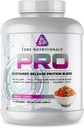 Core Nutritionals Pro Sustained Release Whey Protein Blend | 消化酵素配合 | 25g たんぱく質 2g カラブ | 充填剤なし | 5ポンド(フルティ・シリアル)