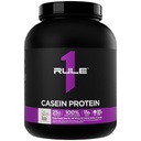 ルール1カゼインプロテイン - 25gプロテインと11g EAAsは、一晩の回復のためのスローリリースミセラーカゼインと食事の間に持続的配送(4ポンド*、バニラクレメ)から提供しています