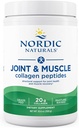 Nordic Naturals Joint & Muscle Collagen Peptides, Unflavored - 10.6 Ounces - Collagen Supplement for Skin Health and Joint Mobility - 15 Servings