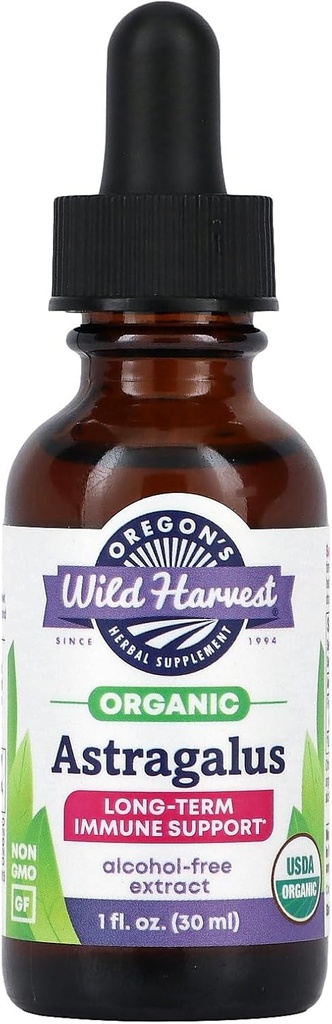 オレゴンのワイルド収穫オーガニックアストラガルス、1 fl oz (30 ml)