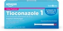 基本的な心配Tioconazoleの軟膏6.5のパーセント、1線量の処置、女性のための腟のイースト感染症の処置、フェミニン ケア、0.16オンス(パッケージ1)