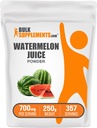 BulkSupplements.com Watermelonジュースパウダー - Watermelonフルーツ、フルーツパウダー、Hydationサプリメント - サービングあたり700mg、250g(8.8オンス)(パッケージ1)