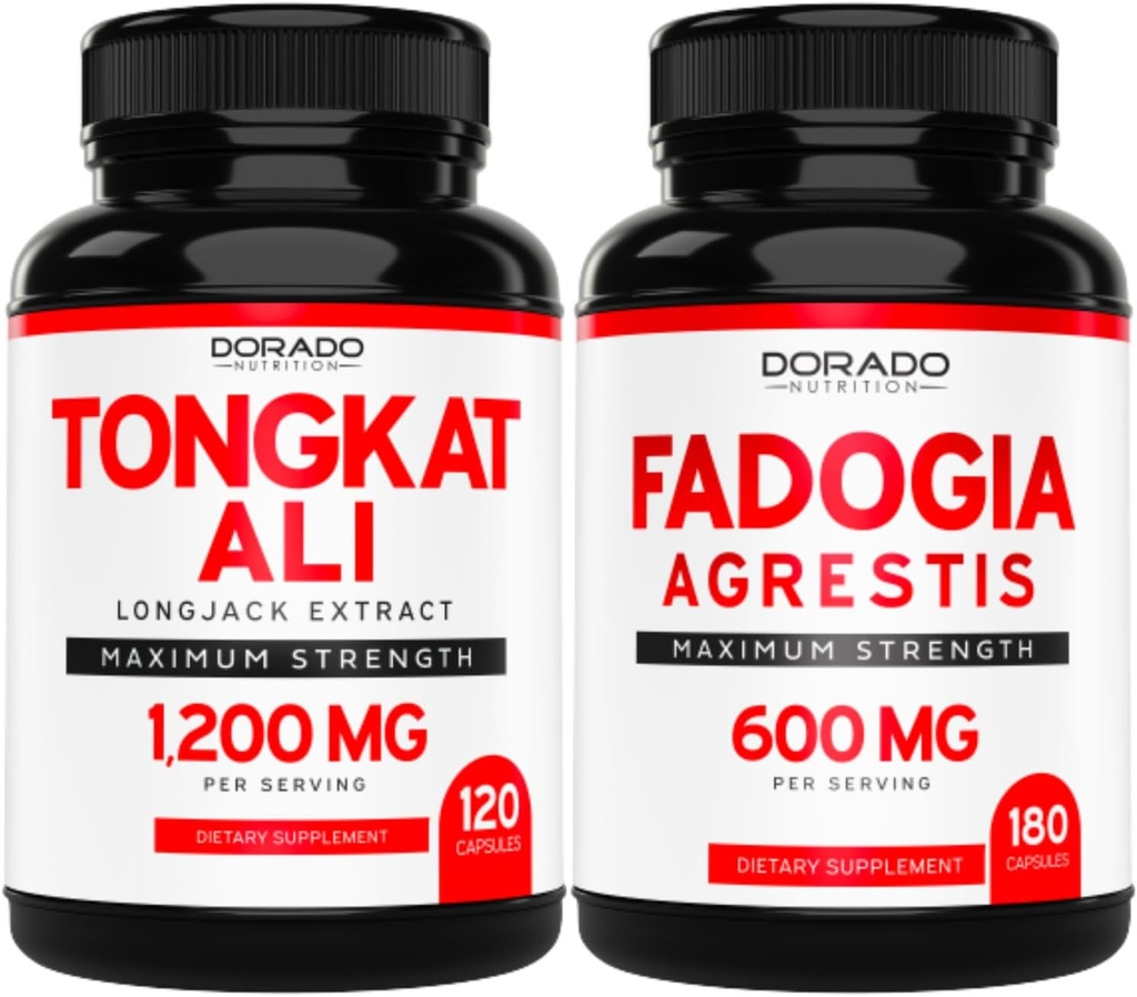 DORADO NUTRITION トンカ アリ エキス (Longjack) Eurycoma Longifolia および Fadogia Agrestis 600mg のエキス