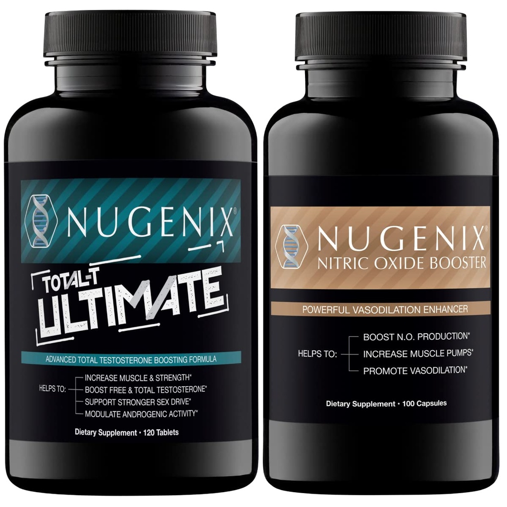 人のためのNugenixの合計Tの最終的なテストステロン ブースターおよび人のためのNitric Oxideのブースター