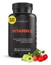 Livingood毎日のビタミンCサプリメント、Acerola&AmlaフルーツエキスとCitrus Bioflavonoids for Immuneサポート、ビーガン、グルテンフリー、非GMO、60カプセル