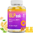 GLP ONEサプリメント | 女性と男性のためのプロバイオティックグミー, 17-in-1 GLP ONEサプリメント Akkermansia Probiotic, Berberine, GLP ONE ナチュラル, ゆずフレーバー, Zero-Sugar - 90 グミ