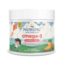 Nordic Naturals Nordic Omega-3 Gummy Fish、Tangerine - 30 Gummy Fish - 124 mg Total Omega-3s with EPA&DHA - Non-GMO - 30 サービング