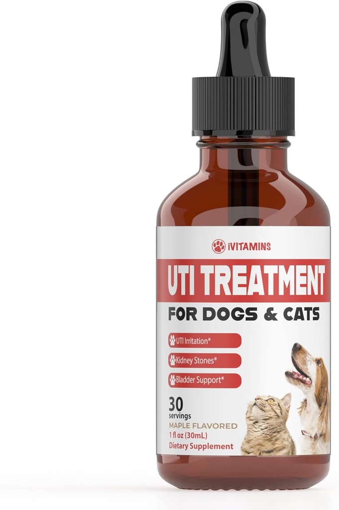 猫と犬の UTI 治療 - 犬のための UTI 薬 - 猫 UTI 治療 - 犬UTI 治療 - UTIの、Incontinence、ぼうこうの石及び多く- 1つのflのozの助け