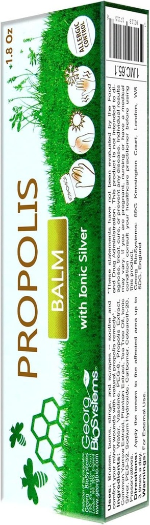Propolis Balm ととも に Ionic シルバー 30g/1 Oz...