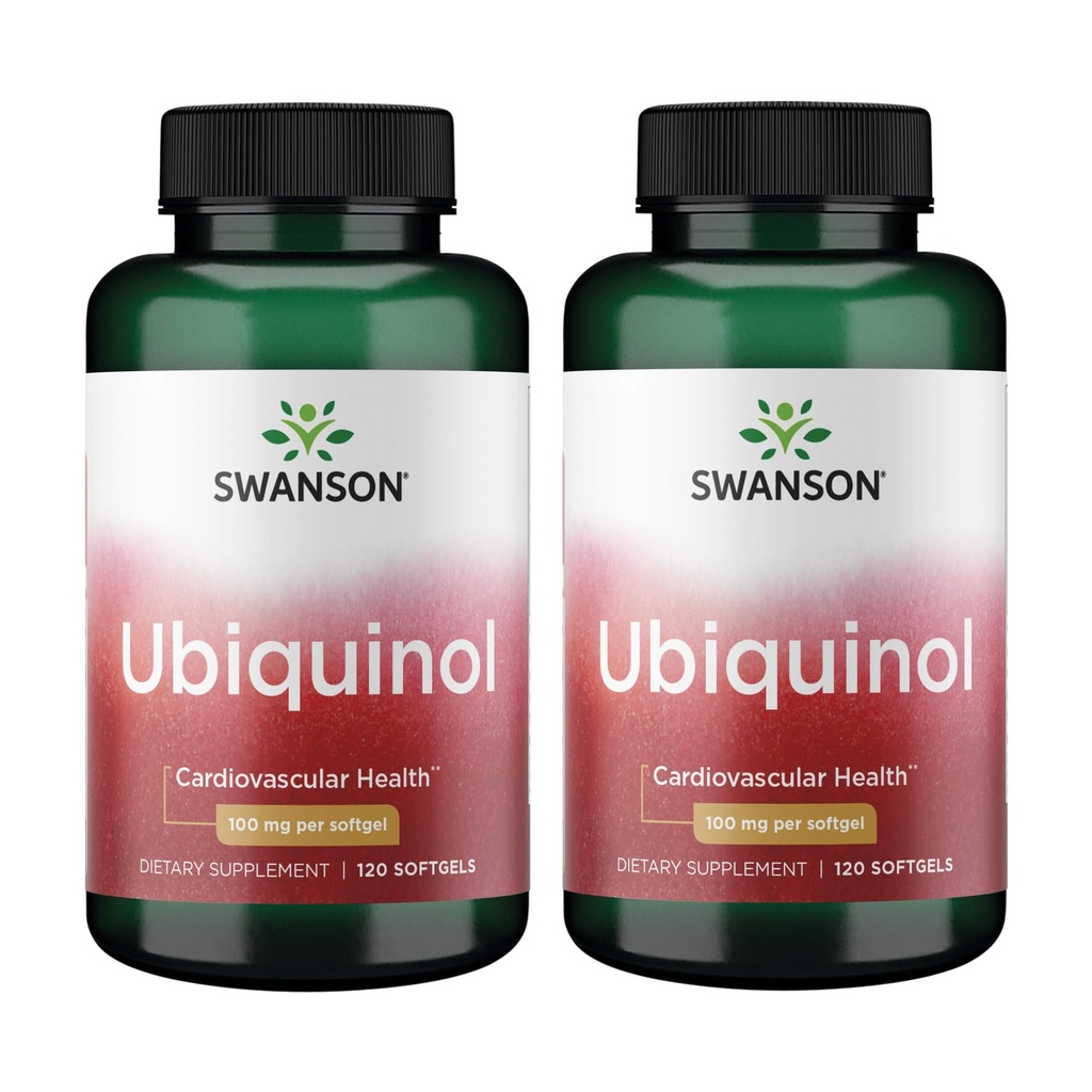 スワンソンUbiquinol 100 mg 120 Sgels 2パック