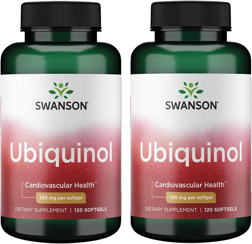 スワンソンUbiquinol 100 mg 120 Sgels 2パック