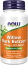 NOW Foods Supplements, White Willow Bark 400 mg with 15% Salicin, Standardized Extract, 100 Veg Capsules