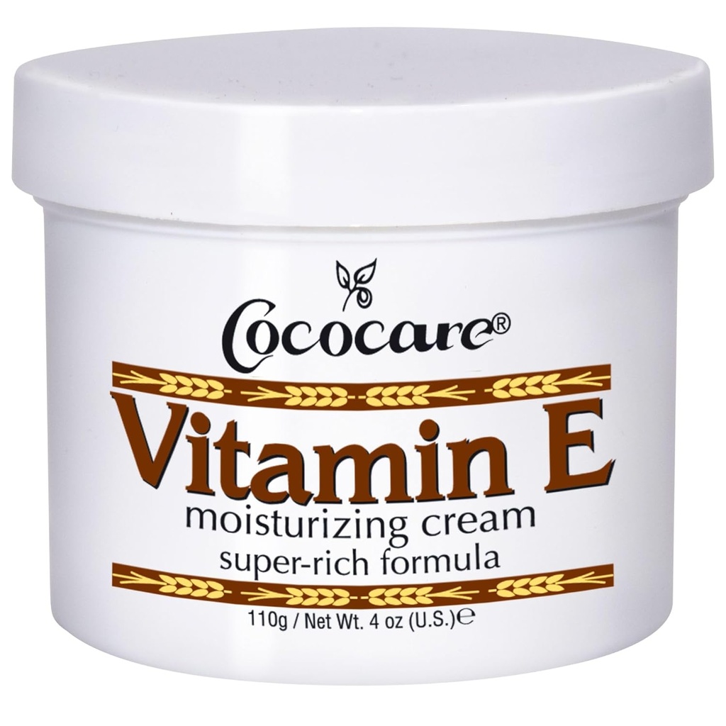 CococareのビタミンEの極度の豊富な方式保湿のクリーム-高い効力の皮の保湿剤- 4 Oz