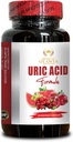 URICの酸-タルトチェリーのエキス、優れたUricの酸サポート補足の非GMOおよび草の原料との共同サポート補足- 1本のびん60のカプセル
