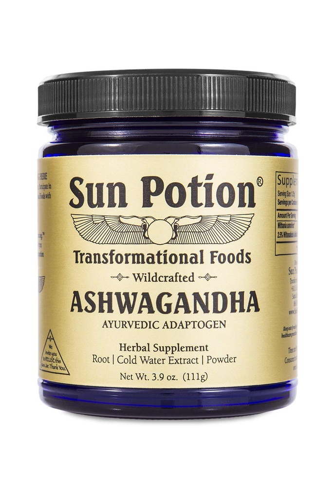 Sun Potion Ashwagandha(ワイルドクラフト) | 111 グラム | 88 サービング