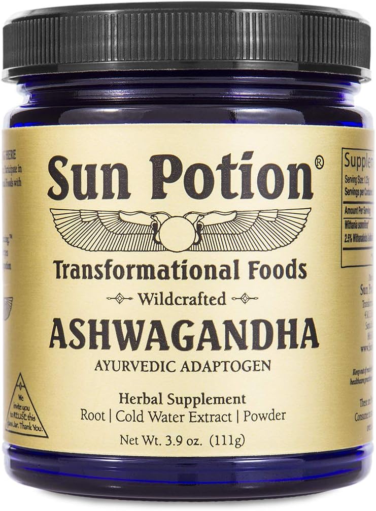 Sun Potion Ashwagandha(ワイルドクラフト) | 111 グラム | 88 サービング