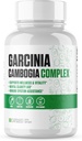 GarciniaのCambogiaの余分強さ  #1新しいGarciniaのCambogiaの補足プラスのカリウムの塩化物、炭酸カルシウム及びクロムのアミノ酸 増加エネルギー及びスタミナ- 60のビーガン カプセル