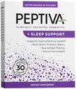 Peptiva 26 Billion CFU Probiotic and Sleep Support - 臨床的に検証されたマルチストレインプロバイオティクス - LactobacillusとBifidobacterium、Melatonin - 30カウント