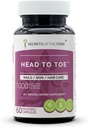 Toe 60カプセル、1000 mg、Chamomile、Witch Hazel、ポットマリゴールド、ターメリック、Stinginginging Nettle、ローズマリーに向かう。 ネイル/スキン/ヘアケア(60カプセル)