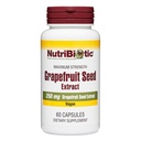 NutriBiotic - Grapefruit種子エキスカプセル250mg、60カウント - Bioflavonoidsの最大の強度
