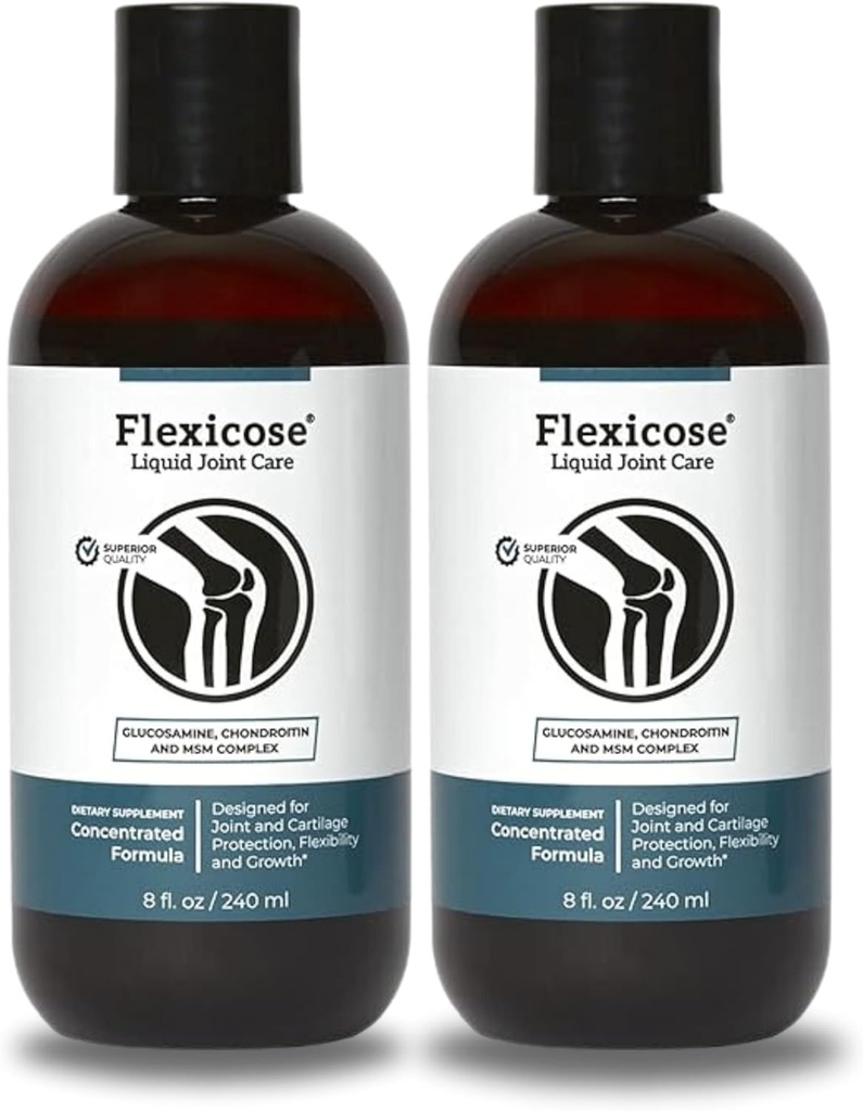 共同健康及び軟骨の保護のための液体の接合箇所車8のoz (2本のびん)