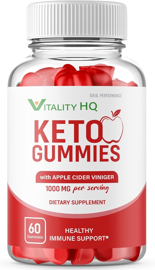 IDEAL PERFORMANCE バイタリティ HQ Ketos Gummies Vitality Ketos ACV Gummies Vitality ACV Gummie Vitality Ketos Gummies (60 Gummies)