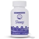 眠り - 60 Ct | 自然に眠り、落ち着き、リフレッシュ | NASA コードベロップド スリープ アイド with ヴァレリアン ルート, パッションフラワー, マグネシウム, メラトニン, 深夜回復のためのハーブを鎮静