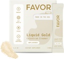 FAVOR Bovine Colostrum Creamer | 草 Fed Cows | コーヒー用パウダーパケット | MCTオイル | 液 金 全コロイド | ケト フレンドリー スーパーフード | バターで作製 | 粘りのある人間の健康 [非風味]