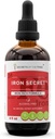Secrets Of The Tribe - Iron Secret, Iron Rich Formula, Herbal Supplement Blend Drops Alcohol-Free Liquid Extract 4 Fl Oz
