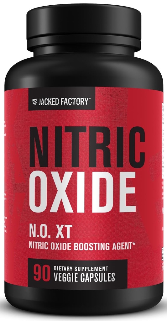 ジャック工場N.O. XT Nitric酸化物は、男性w / Nitrosigine LアルギニンLシトルリンサプリメントは、筋肉ポンプ&血管 - プレワークアウトニトリオキサイドブースター&マッスルビルダー - 90キャップ