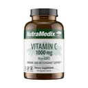 NutraMedixビタミンC 1000mg - 免疫サポート&心臓健康のための抗酸化剤サプリメント - アスコルビン酸からビタミンC - ビーガン、非GMO(120ベジタリアンカプセル)