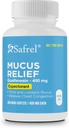 Safrel Pharma Mucusの救助のGuaifenesin 400のmg -速い代理の Expectorant、薄く、Loosens Mucus、Chestの混雑、咳、風邪およびフルインを取り除きます  (300の計算)