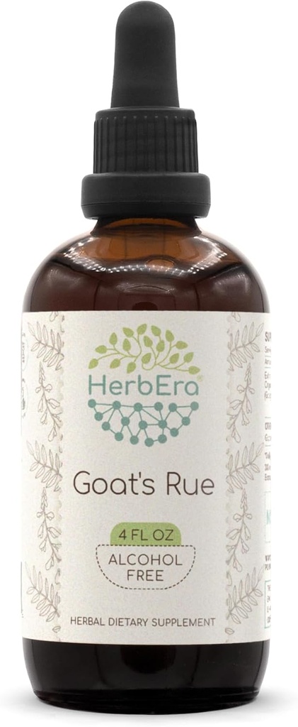Goats Rue B120アルコールフリーハーブエキスのチンキ、超濃縮ヤギ(Galega officinalis)(4 fl oz)
