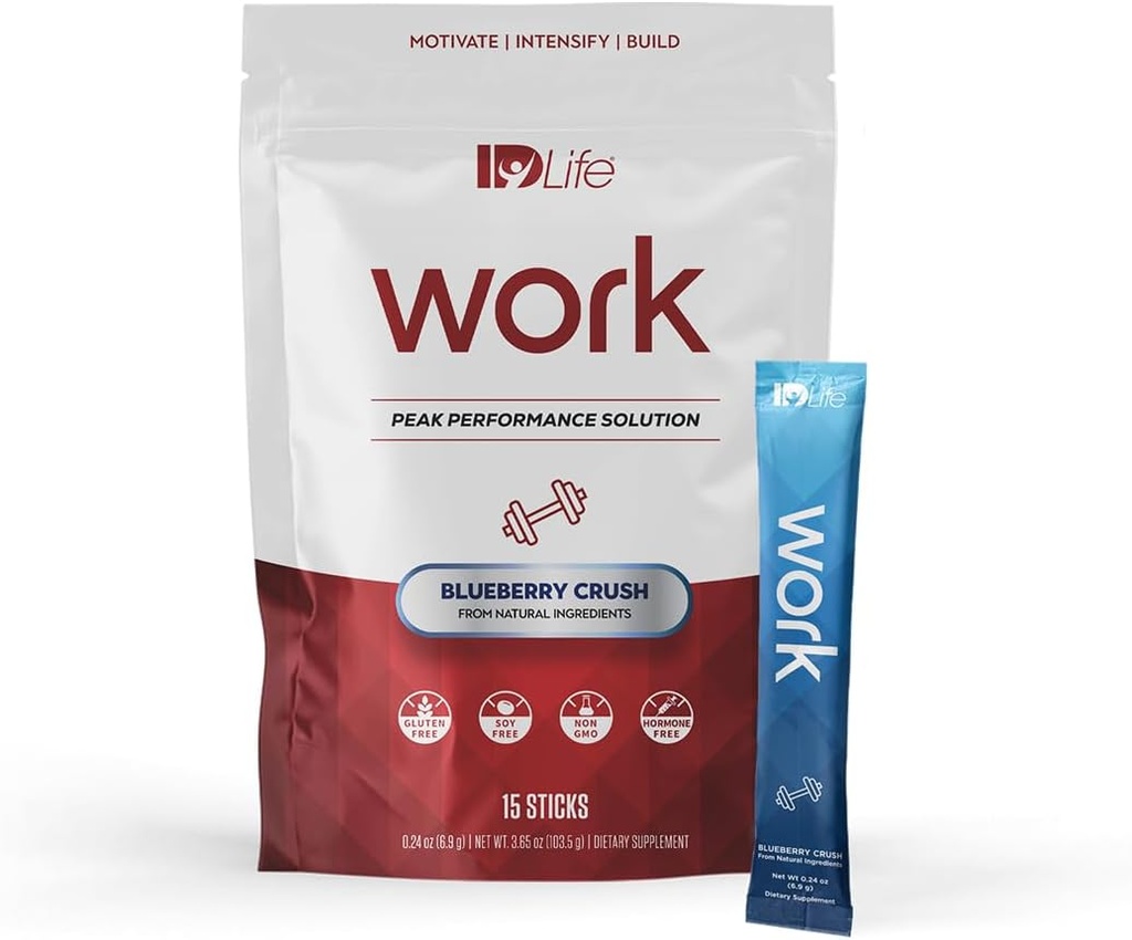IDLife Blueberry Crush Work- 15 Sticks