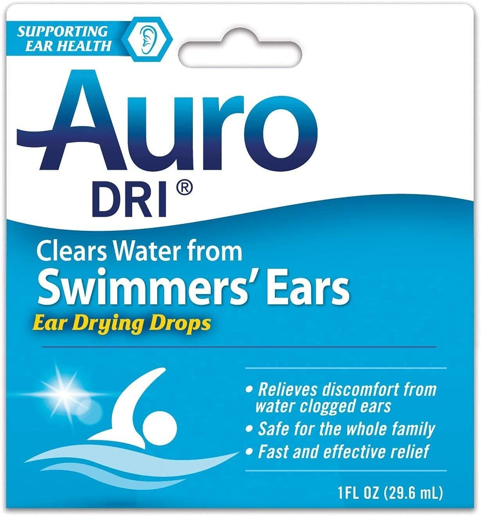 Auro-Dri Ear Drying Aid, 1 oz. - Buy Packs and SAVE (Pack of 3)