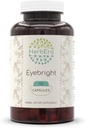 HerbEra Eyebright 120カプセル、500mg、レスポンシブ(Euphrasia spp.)乾燥ハーブ(120カプセル)で作られた