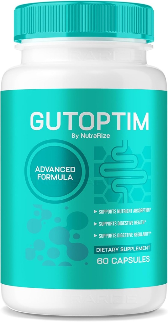 GutOptimビタミン、Gut Health、GutOptim All Natural Supplement for Digestive Wellness、Extra Strength 公式フォーミュラ、Gut Optimのレビュー(60カプセル)