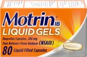 Motrin IB Ibuprofen 200mgの液体のゲル、Ibuprofenの痛みのReliever及び大人のためのレバーの減力剤、マイナー関節炎の痛み、筋肉痛、頭痛、月経のけいれん及び腰痛、80のctからの救助