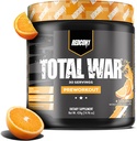 REDCON1 Total War Pre Workout、オレンジクラッシュ - 緑茶、ジュニパー、ベータアラニンからカフェインの320mgが含まれています - ポンプ、エネルギー+持久力(30のサービング)を高めるためにアミノ酸で事前作業