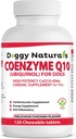Coenzyme Q10 高効力 COQ10-40mg UBIQUINOL for Dogs (120 Tabs) 米国製犬用CoQ10