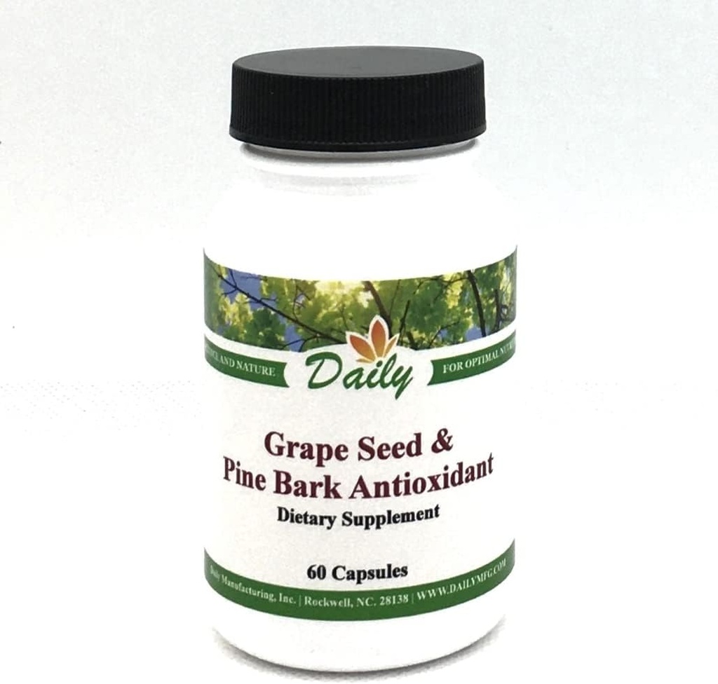 Daily Manufacturing Grape Seed & Pine Bark Extracts (OPC & Citrus Bioflavonoids)