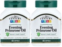 21世紀 イブニング Primrose オイル ソフトゲル, 60 カウント (パック 2)