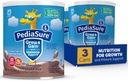 PediaSureは、免疫サポートシェイクミックスパウダー、23ビタミン&ミネラル、6gタンパク質、非GMO、グルテンフリー、チョコレート、14.1オンス缶、3-24サービングのパックで成長&ゲイン