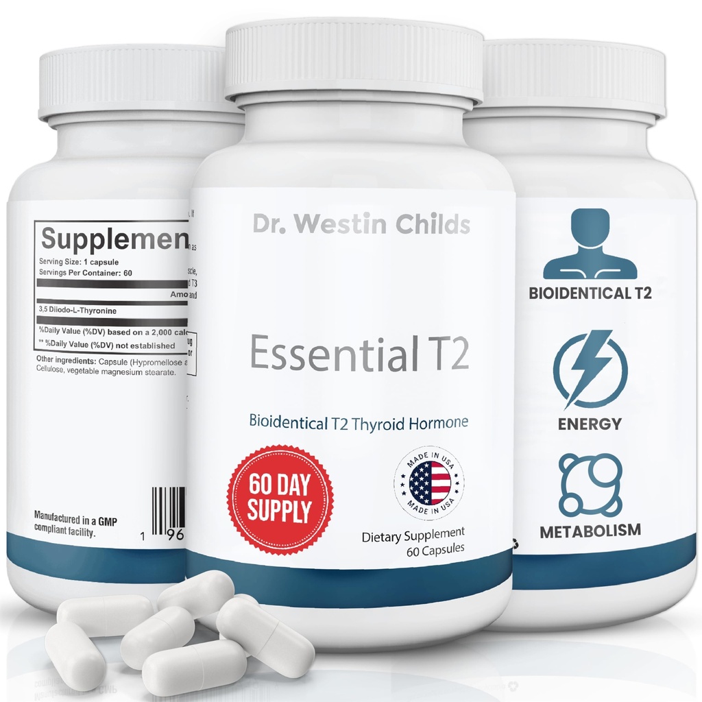 Dr. Westin Childs Essential T2 - T2 Thyroid Support Supplement with Bio-Identical 3,5 Diiodo-l-thyronine for Hypothyroidism, Hashimoto's, Thyroidectomy & Rai, Non GMO, 60 Day Supply (Hypothyroidism, Hashimoto's, Thyroidectomy & Rai, Non GMO, 60 Day Supply) (Hypothypothyroidism, Hashimoto's, Thyroidectomy & Rai, Non GMO, 60 Day), Hashimoto, Hashimoto, Hashimoto, Hashimoto, Hashimoto, Hashimoto, Hashimoto, Hashimoto, Hashimoto, Hashimoto, Hashimoto, Hashimoto, Hashimoto, Hashimoto, Hashimoto, Hashimoto, Hashimoto, Hashimoto, Hashimoto, Hashimoto, Hashimoto, Hashimoto, H, H, H, Hashimoto, Hashimoto, Hashimoto, Hashimoto, Hashimoto, Hashimoto, Hashimoto, Hashimoto, H,