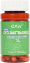 CAW Telomere Supplement | アンチエイジング テロメアの長さ | DNA修復 細胞の健康 | ナノ Cycloastragenol 5Mg 30Enteric-Coated カプセル 1 ボトル