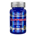ALLMAX栄養カフェインピル、持続エネルギー&プレワークアウトメンタルフォーカス、高速吸収&ビーガン、200mg、100錠